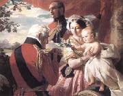 Franz Xaver Winterhalter The First of Mays (mk25) Spain oil painting reproduction